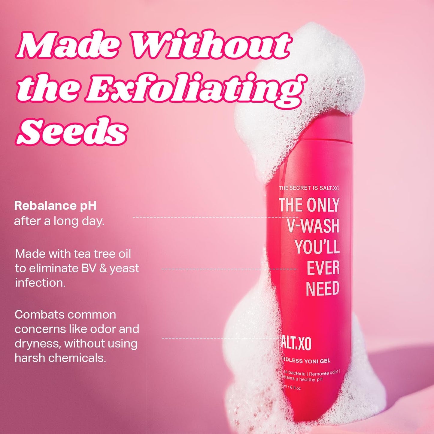 Natural pH Balanced Vaginal Wash Gel