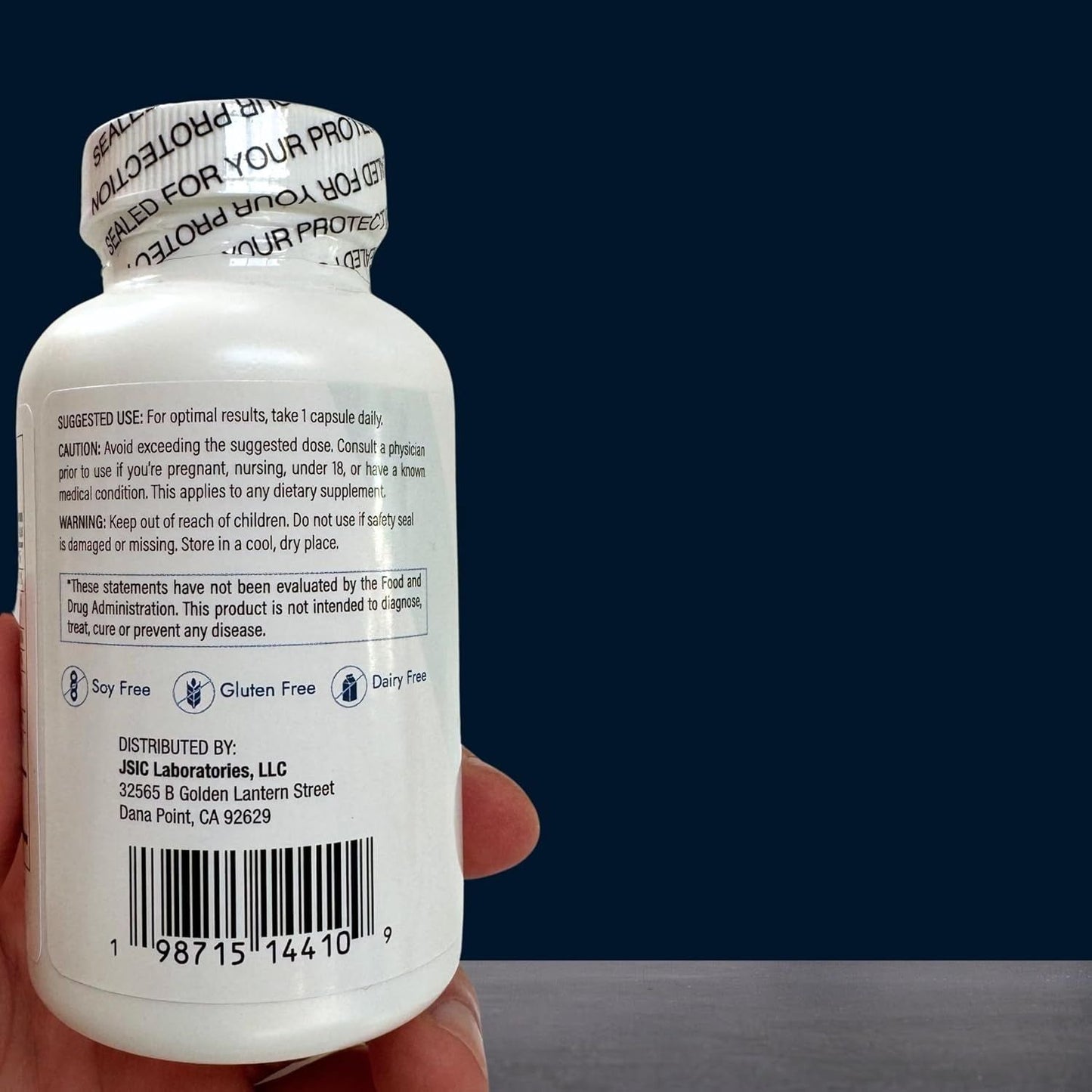 Natural Acne Relief Supplement - 60 Capsules