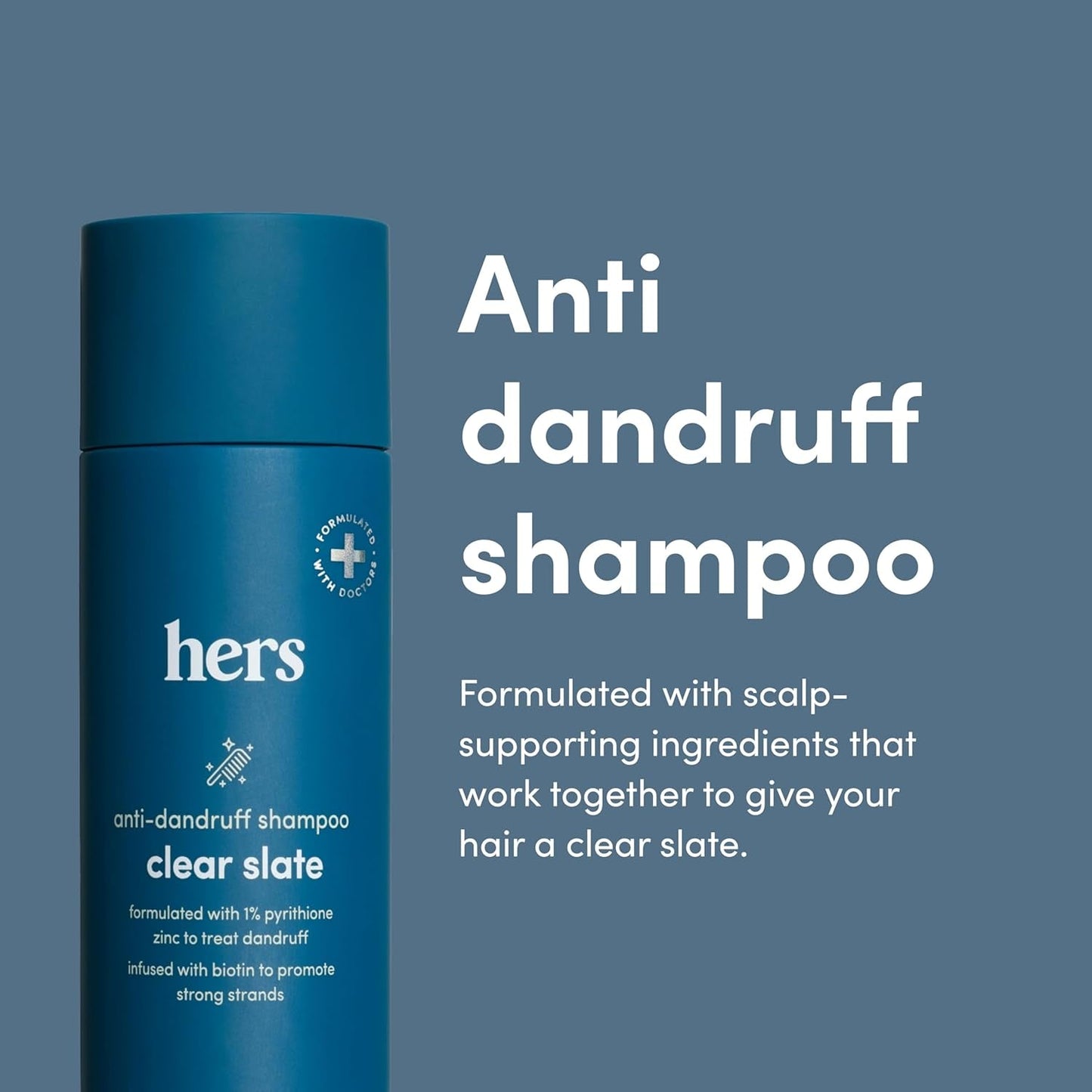 Gentle Dandruff Shampoo for Women - 2 Pack