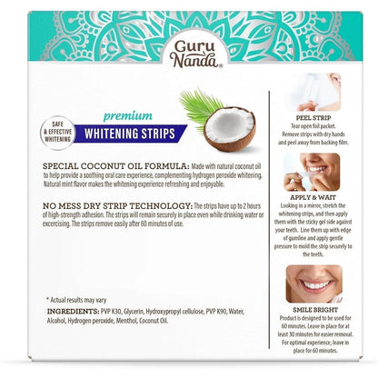 Professional At-Home Teeth Whitening Strips Kit