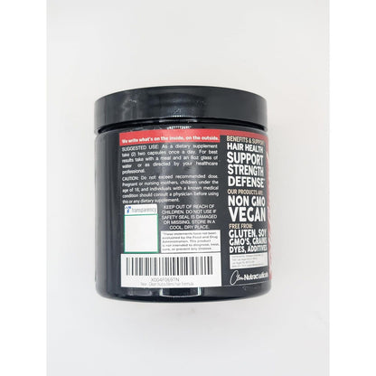 Natural Hair Growth Vitamins for Men - Biotin & Collagen