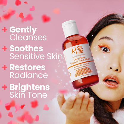 Natural Brightening Face Cleanser for Sensitive Skin