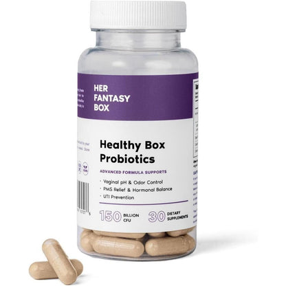 Women's Probiotic Box - 30 Count Vaginal Health Supplements - Mycosmeticslondon