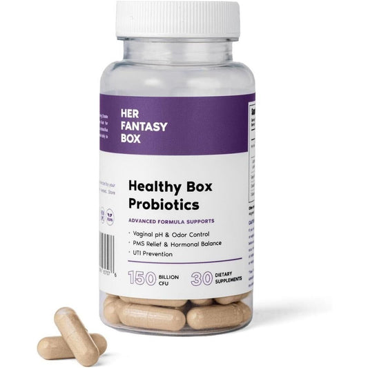 Women's Probiotic Box - 30 Count Vaginal Health Supplements - Mycosmeticslondon