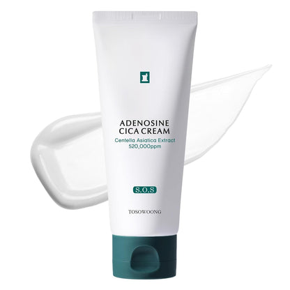 Soothing Cica Face Cream 100ml - Calming Redness Relief Moisturizer - Mycosmeticslondon