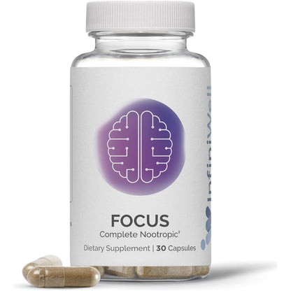 Brain Health Supplement Capsules - Boost Memory & Clarity - Mycosmeticslondon