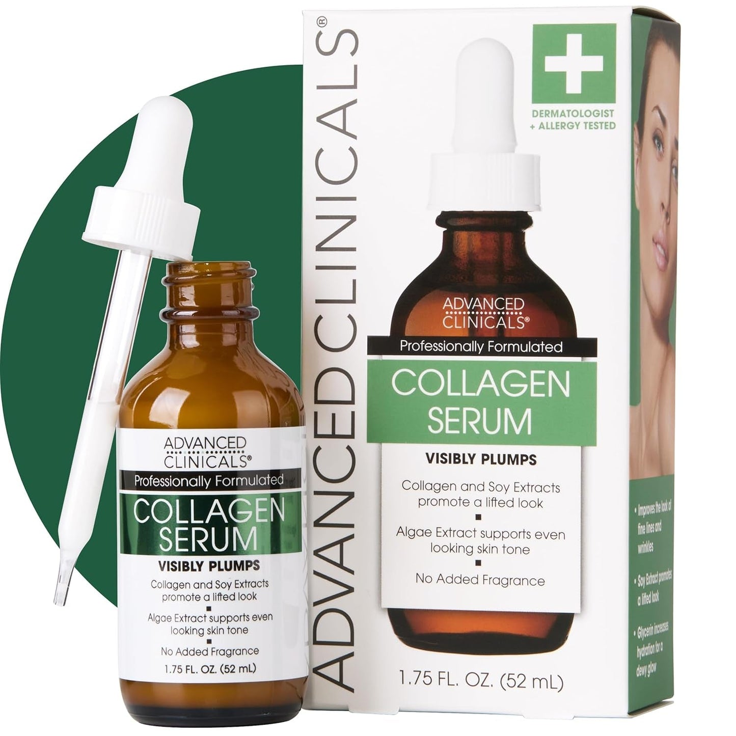 Professional Collagen Face Serum - Anti Aging Moisturizer - Mycosmeticslondon