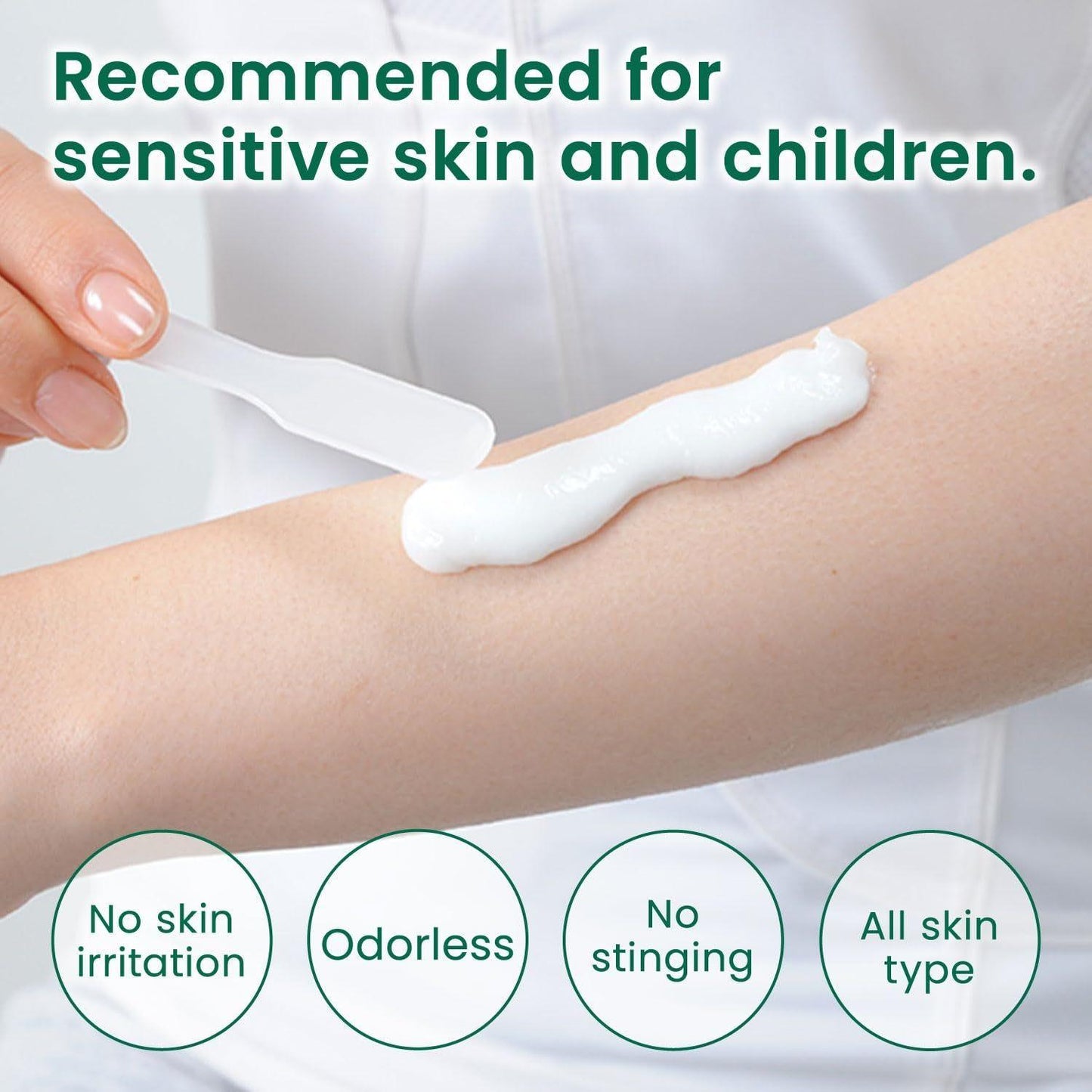 Smooth Hair Remover Cream for Sensitive Skin