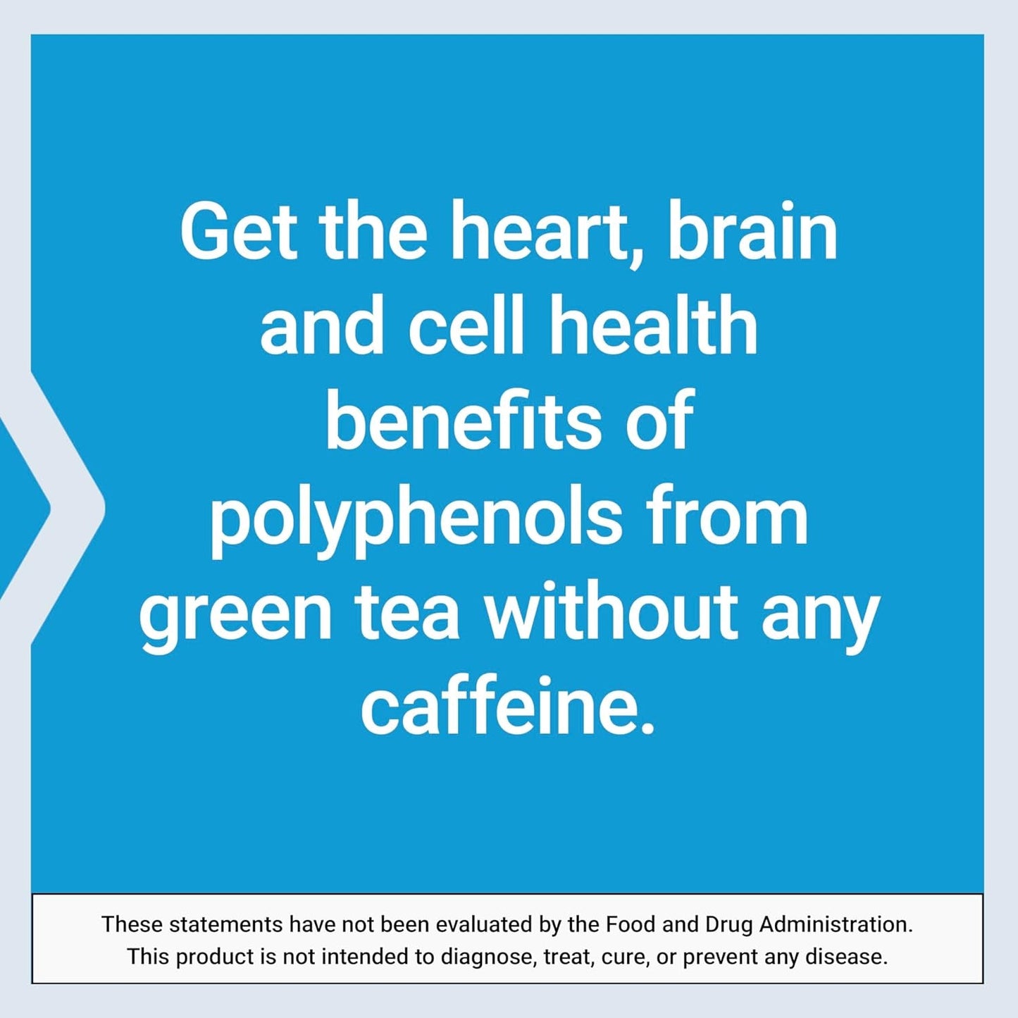 Powerful Decaf Green Tea Supplement - 100 Capsules