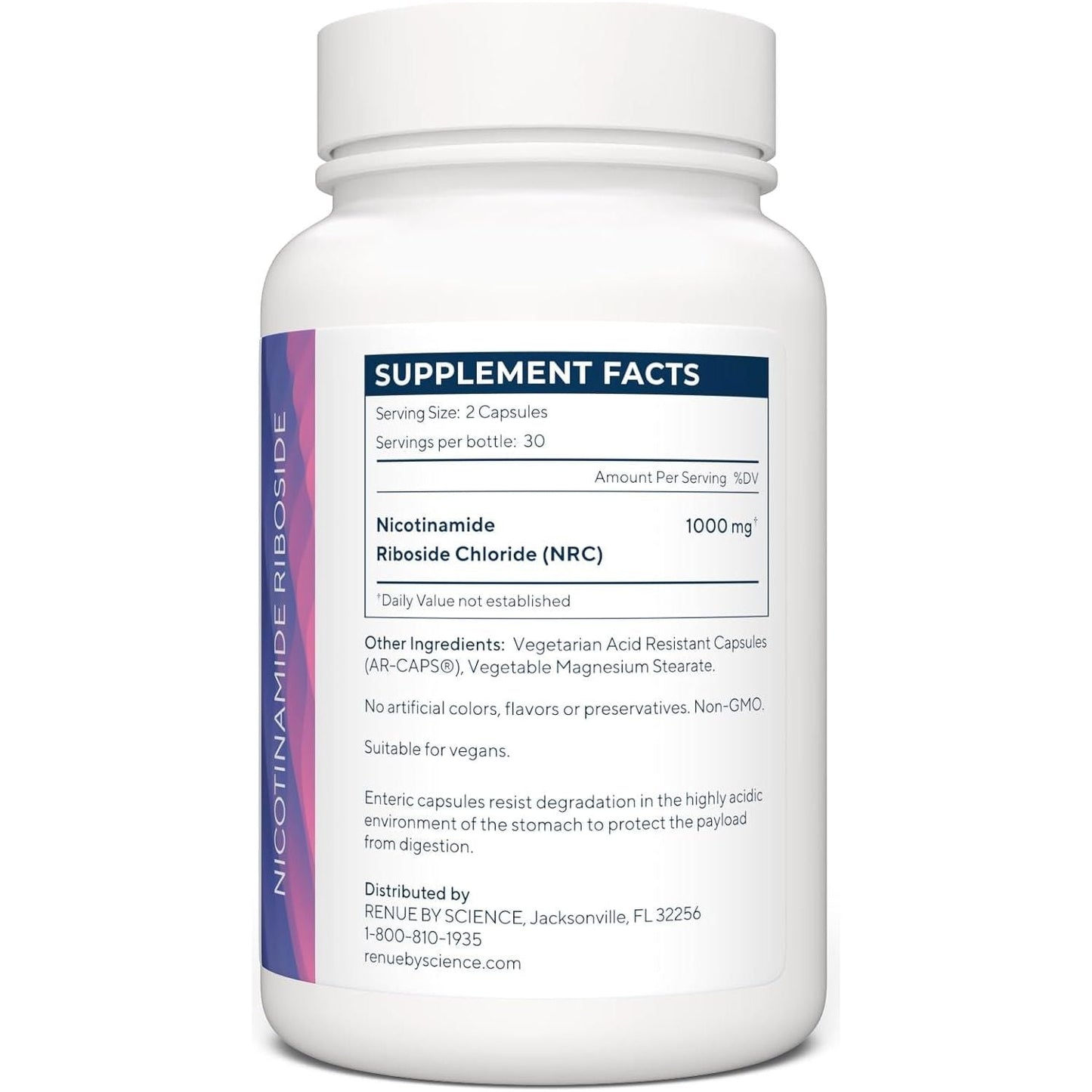 Premium NAD+ Booster Capsules 1000mg Nicotinamide Riboside