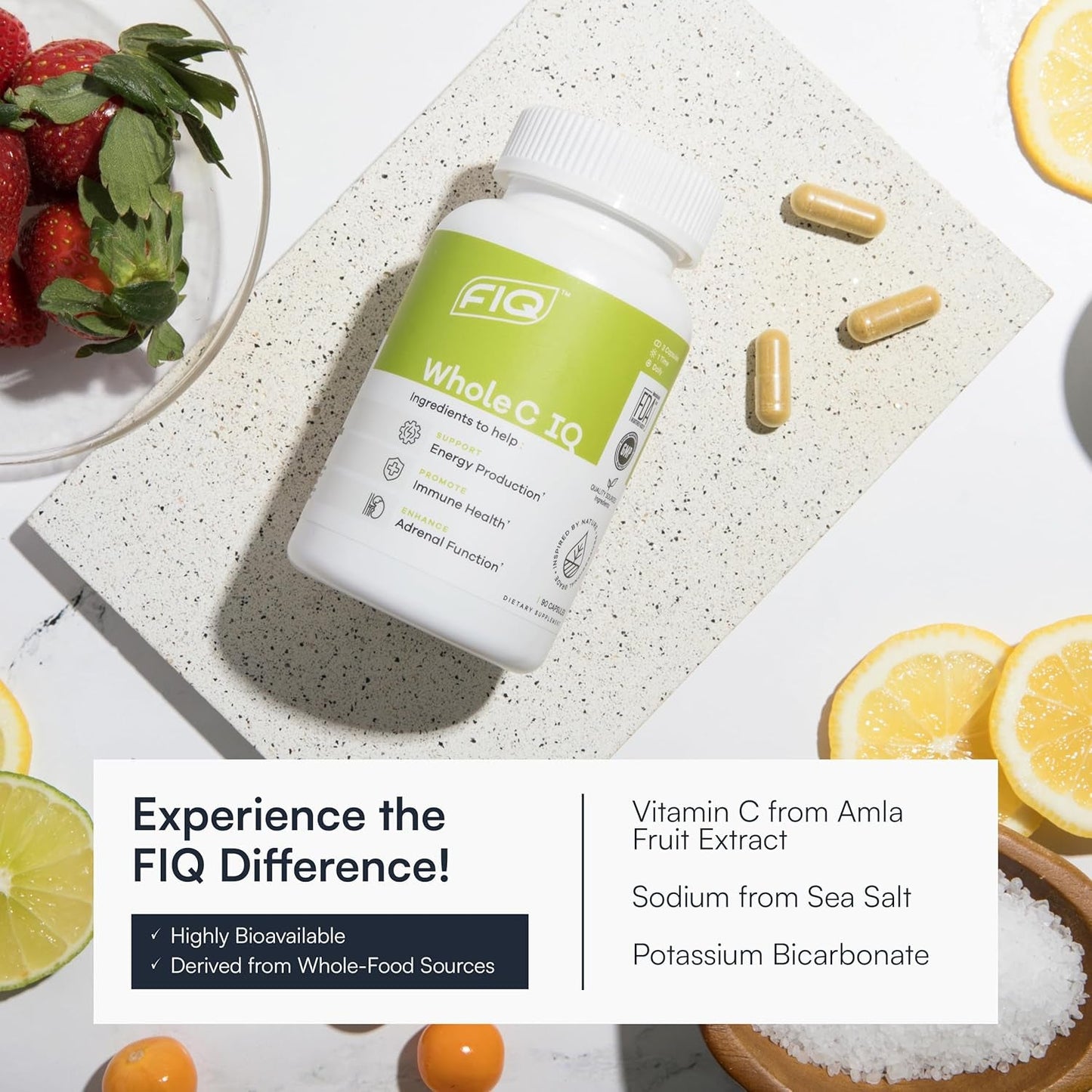 Natural Vitamin C Supplement for Immune Boost