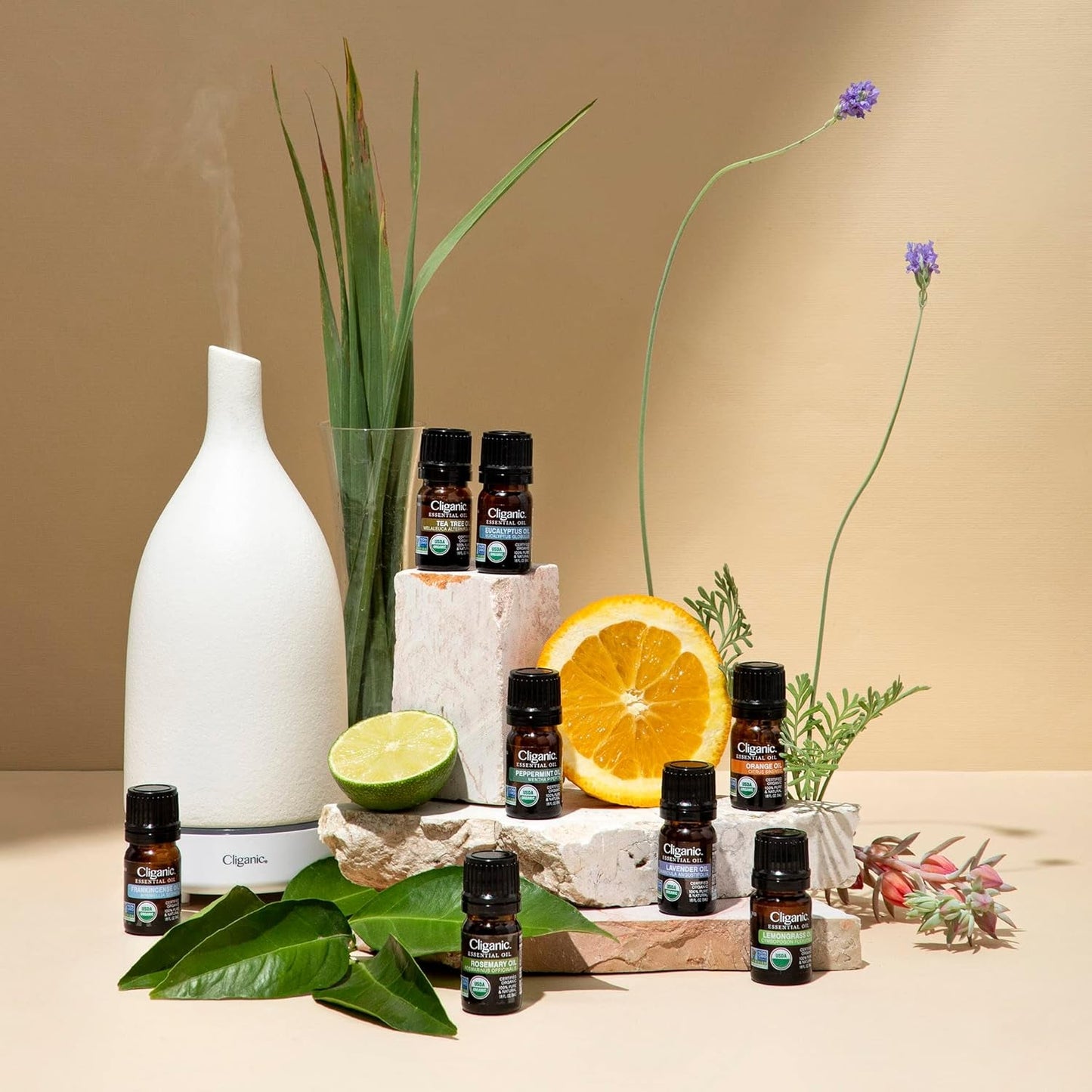 Natural Essential Oil Kit - 12 Pure Aromatherapy Oils