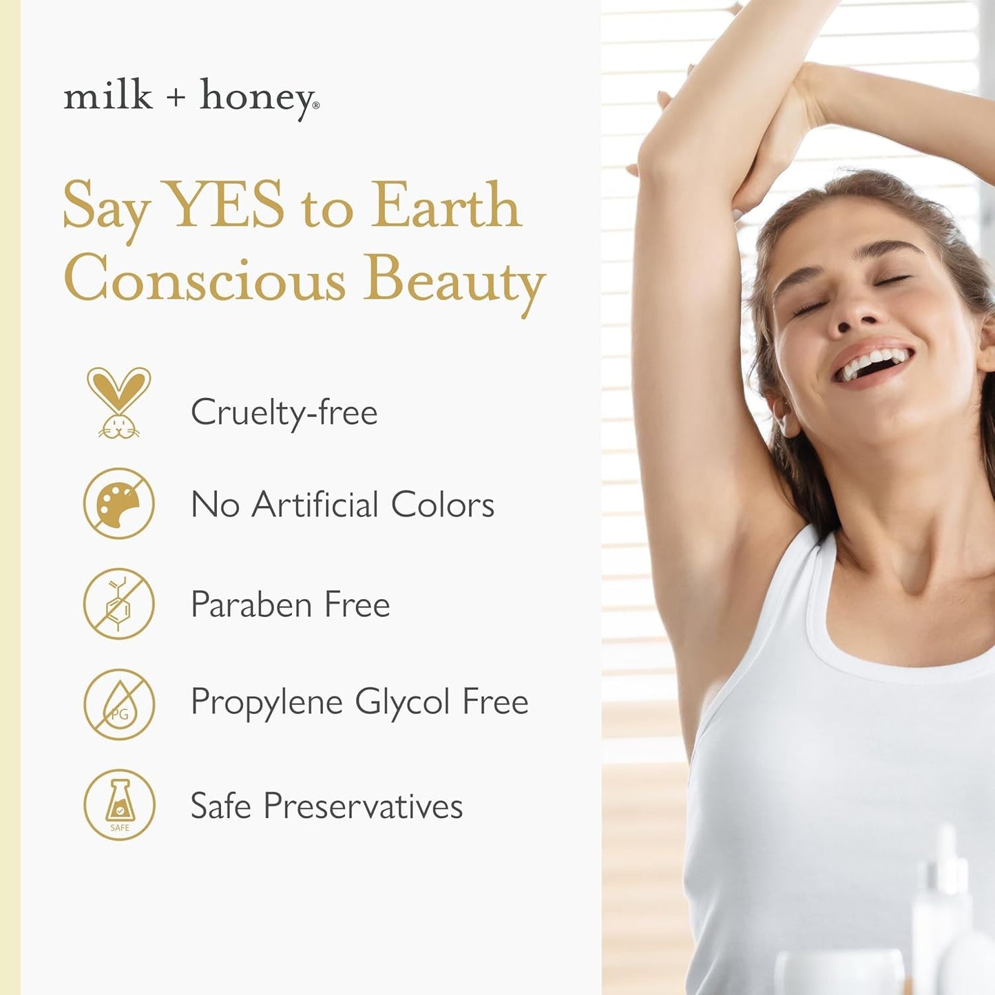 Gentle Coconut Vanilla Natural Deodorant Stick