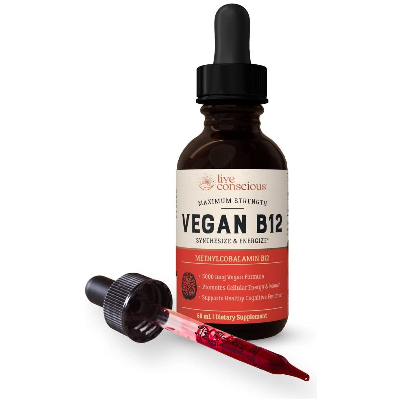 Natural Vegan B12 Supplement - Boost Energy & Immunity