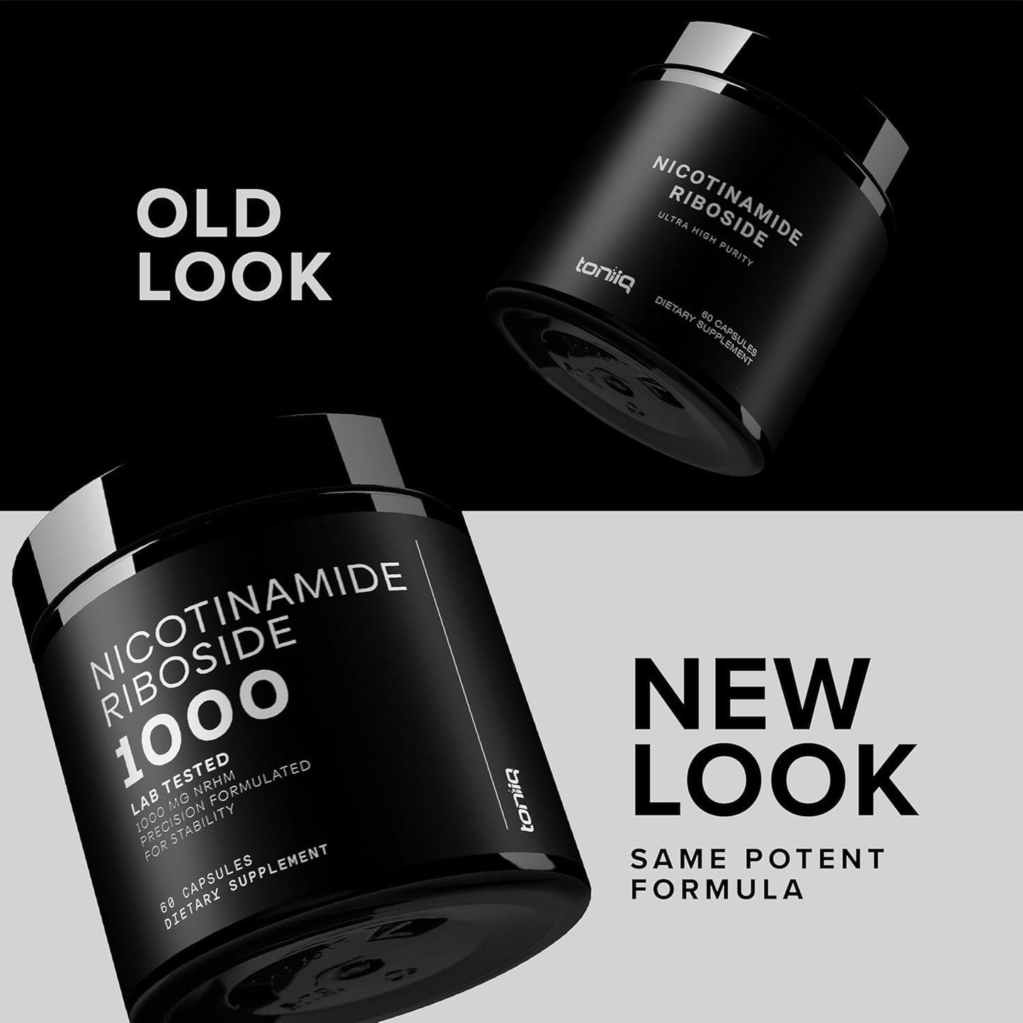 Powerful NAD+ Booster 1000Mg - 60 Plant-Based Capsules