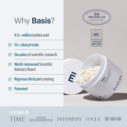 Premium Anti Aging Supplement - 60 Capsules NAD+ Booster
