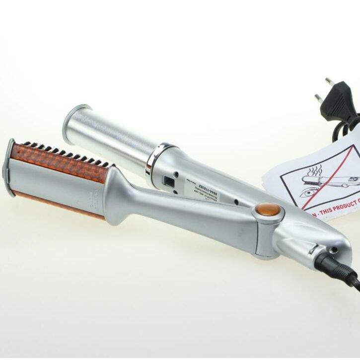 Easy Use Ceramic Hair Curler and Straightener