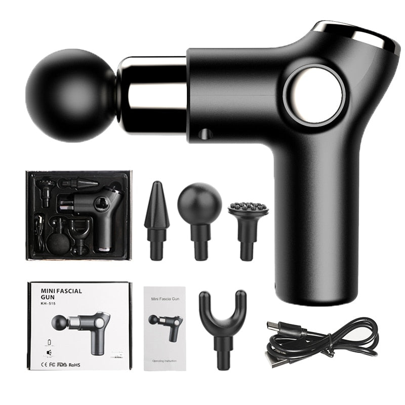 Portable Handheld Massage Gun - Fast Relief Massager