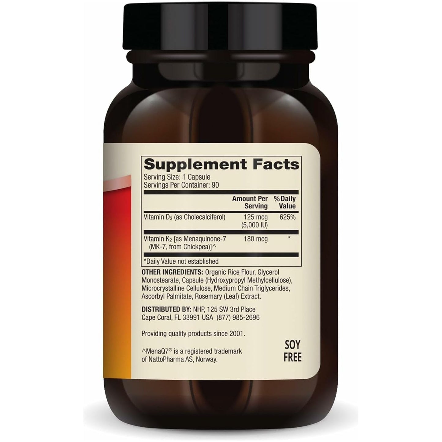 Strong Immune Booster D3 & K2 Vitamin Supplement
