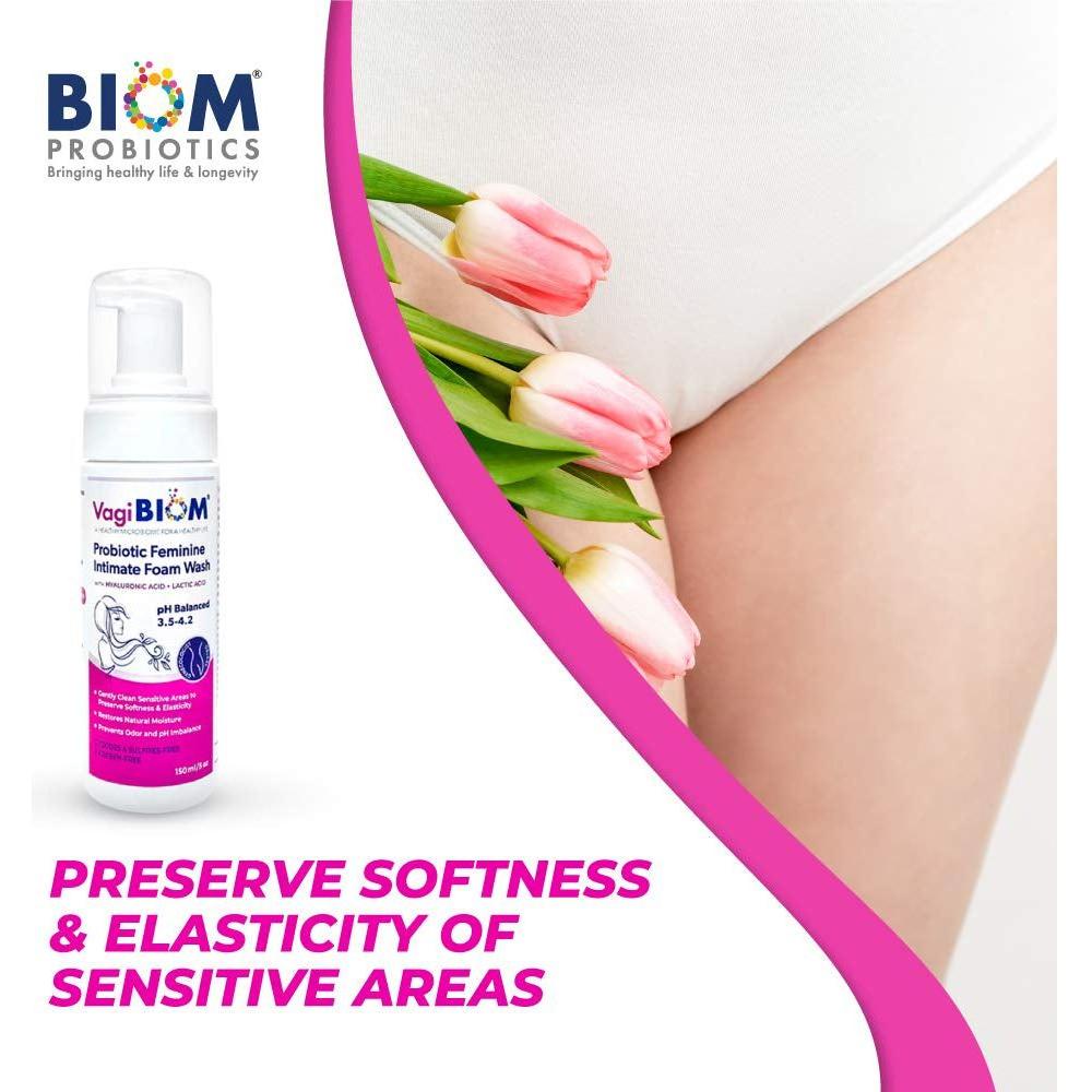 Gentle Feminine Foam Cleanser - Soothing pH Balance Wash