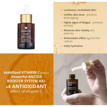 Sesderma C-VIT Serum 30ml - Brightening Anti-Aging Treatment