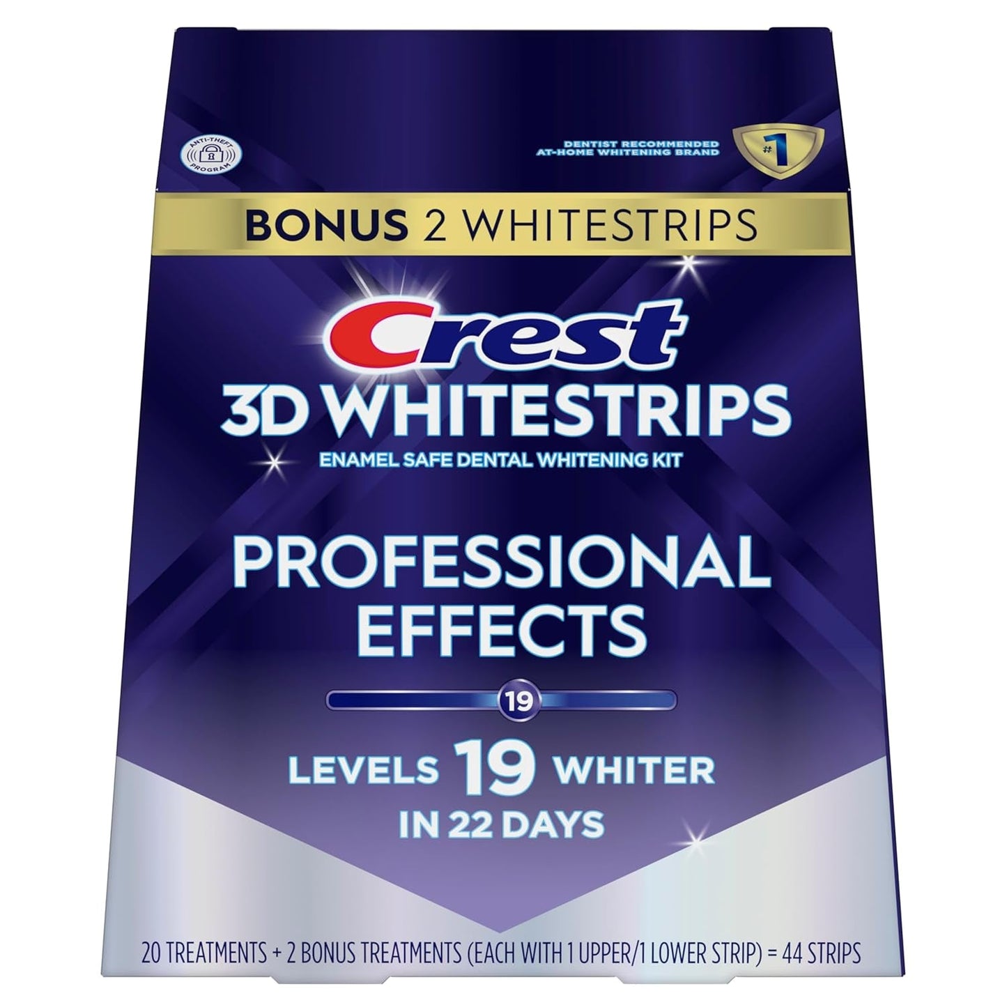 Professional At-Home Teeth Whitening Strips Kit