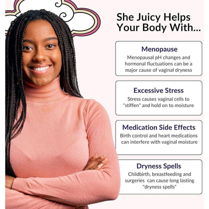 Natural Vaginal Health Wetness Gummies for Women