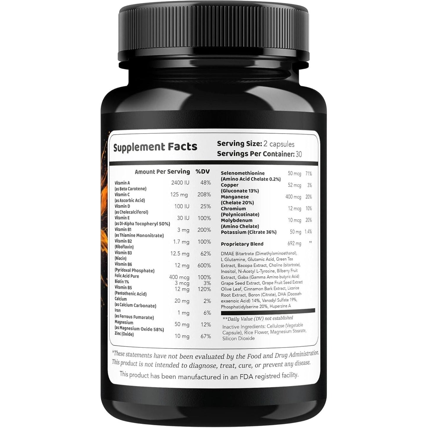 Brain Boost Supplement Pills - 2 Pack, 120 Count
