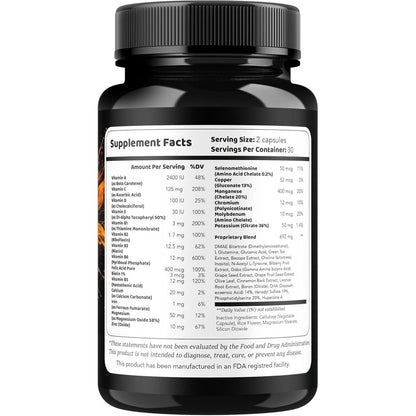 Brain Boost Supplement Pills - 2 Pack, 120 Count