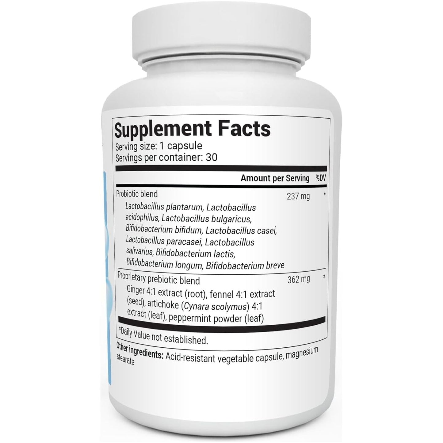 Probiotic Supplement 60 Billion CFU with Prebiotics