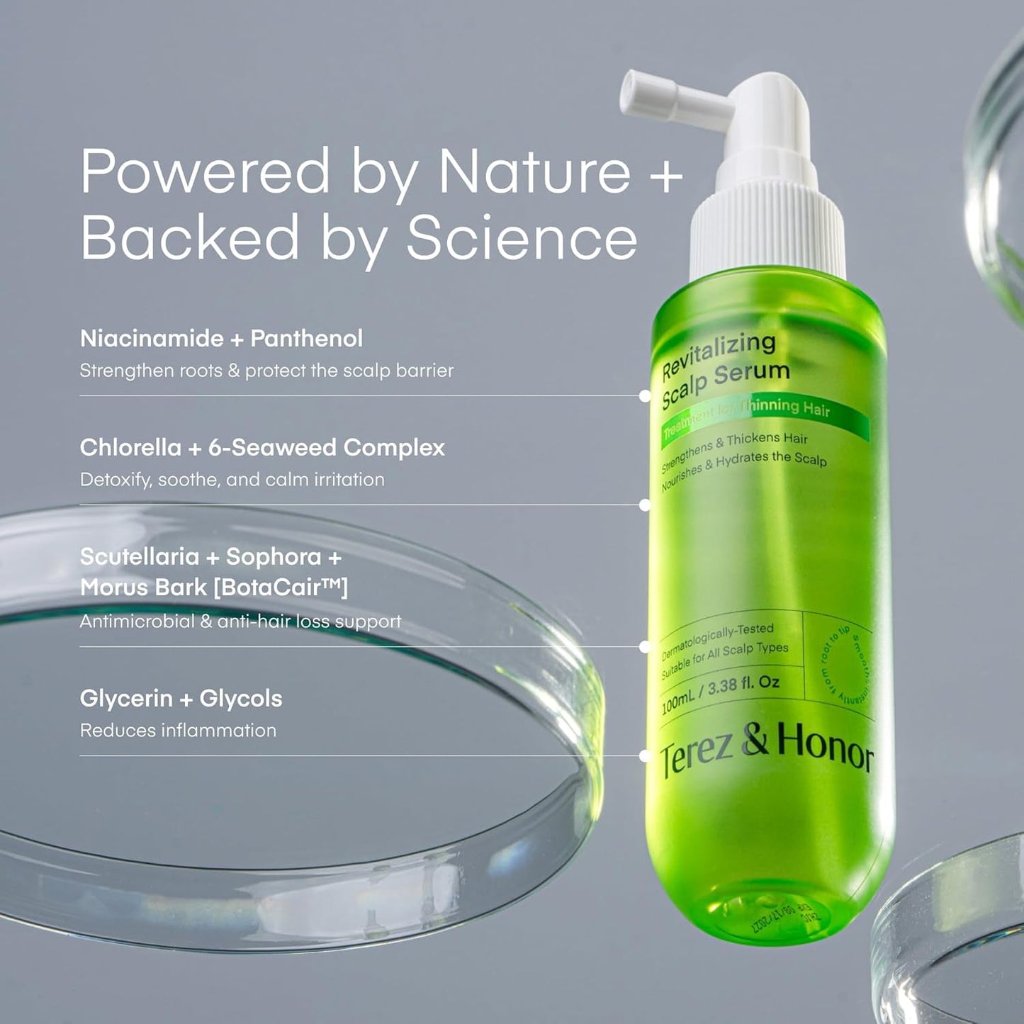 Nourishing Scalp Serum 100ml - Soothe and Stimulate Growth