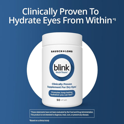 Natural Eye Moisture Softgels - Internal Eye Care