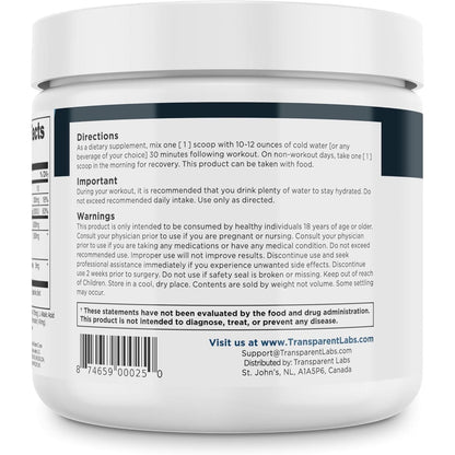 Pure Creatine HMB Supplement Strawberry Lemonade Flavor