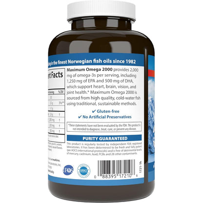 Premium Omega 3 Soft Gels for Heart and Eye Health