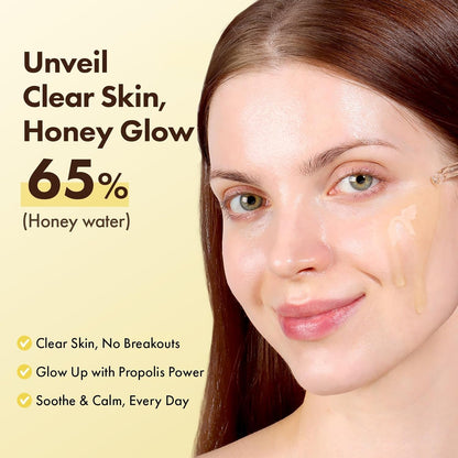 Natural Honey Face Serum for Glowing Skin