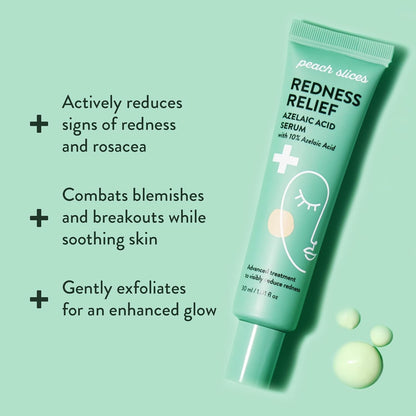 Gentle Azelaic Acid Face Serum - 30ml | Calming Redness Reducer