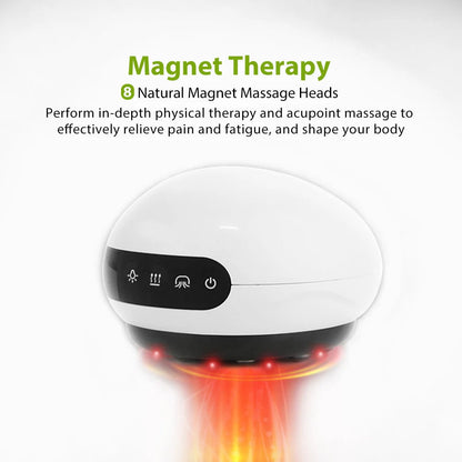 Advanced Gua Sha Massager with Heat and Red Light Therapy