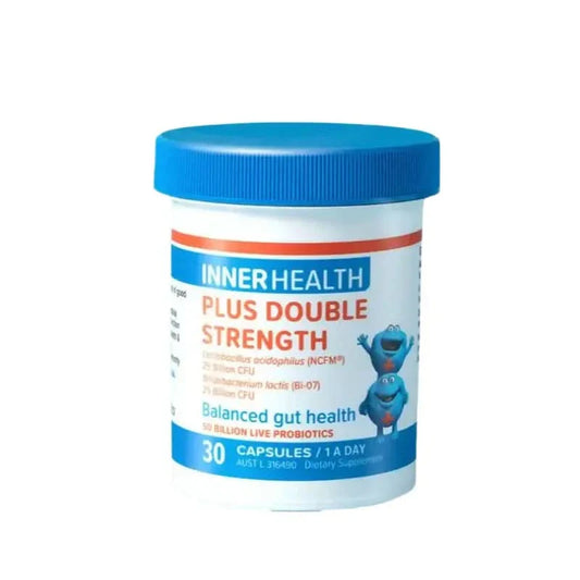 Probiotic Gut Support Supplements - 30 Capsules - Mycosmeticslondon