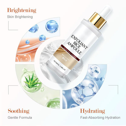 Natural Rice Exfoliating Serum Duo 2x100ml