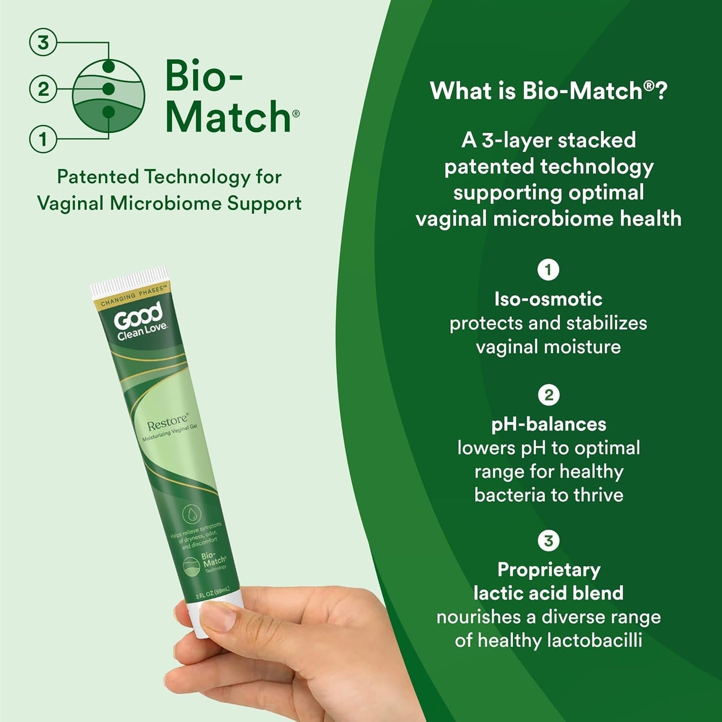 Natural Soothing Vaginal Moisturizer Gel 2 Pack