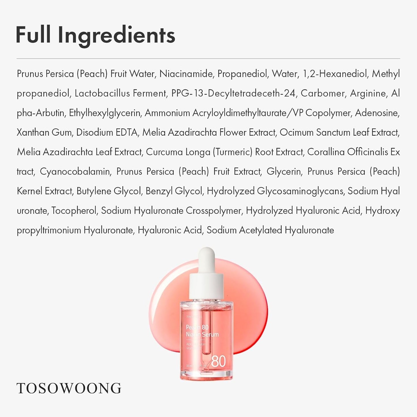 Natural Glow Face Serum 33ml - Moisturizing & Brightening