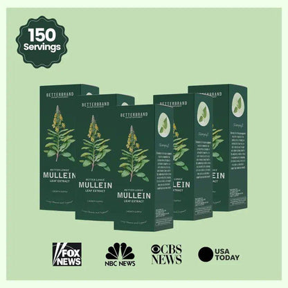 Natural Lung Cleanse Drops with Mullein & Chlorophyll