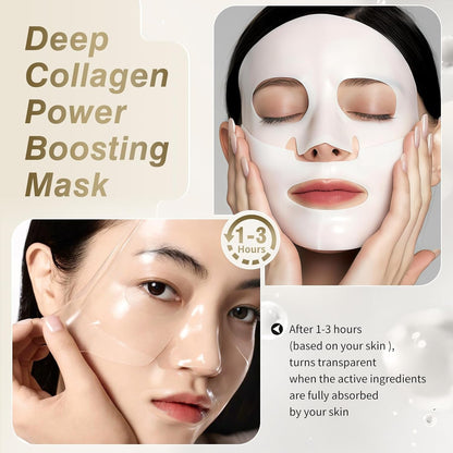 Nourishing Collagen Face Mask - 6 Pack, Hydrating & Anti-Aging