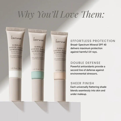 Gentle Daily Mineral Sunscreen SPF 40 for Sensitive Skin