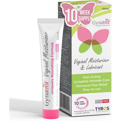 Natural Vaginal Moisturizer Cream - Fast Relief 50ml - Mycosmeticslondon