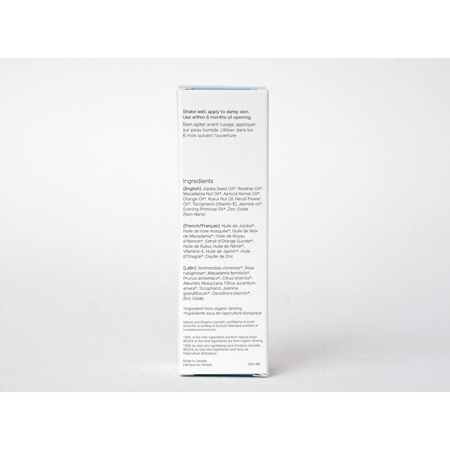 Natural Face Moisturizer for Hydrated Skin