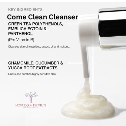 Gentle Exfoliating Face Cleanser for Acne Prone Skin