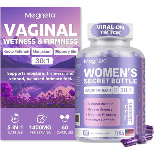 Natural Vaginal Moisturizer Capsules for Intimate Dryness Relief - Mycosmeticslondon