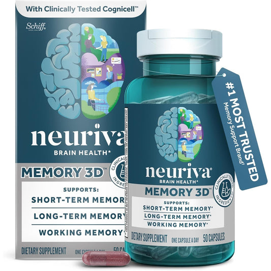 Brain Health Supplement 50 Ct - Memory & Focus Booster - Mycosmeticslondon