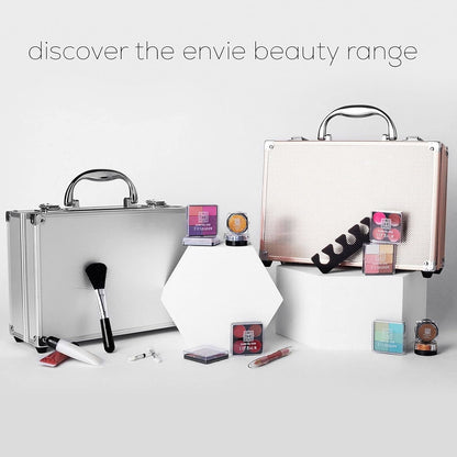 Ultimate 80pc Rose Gold Makeup Kit with Travel Case